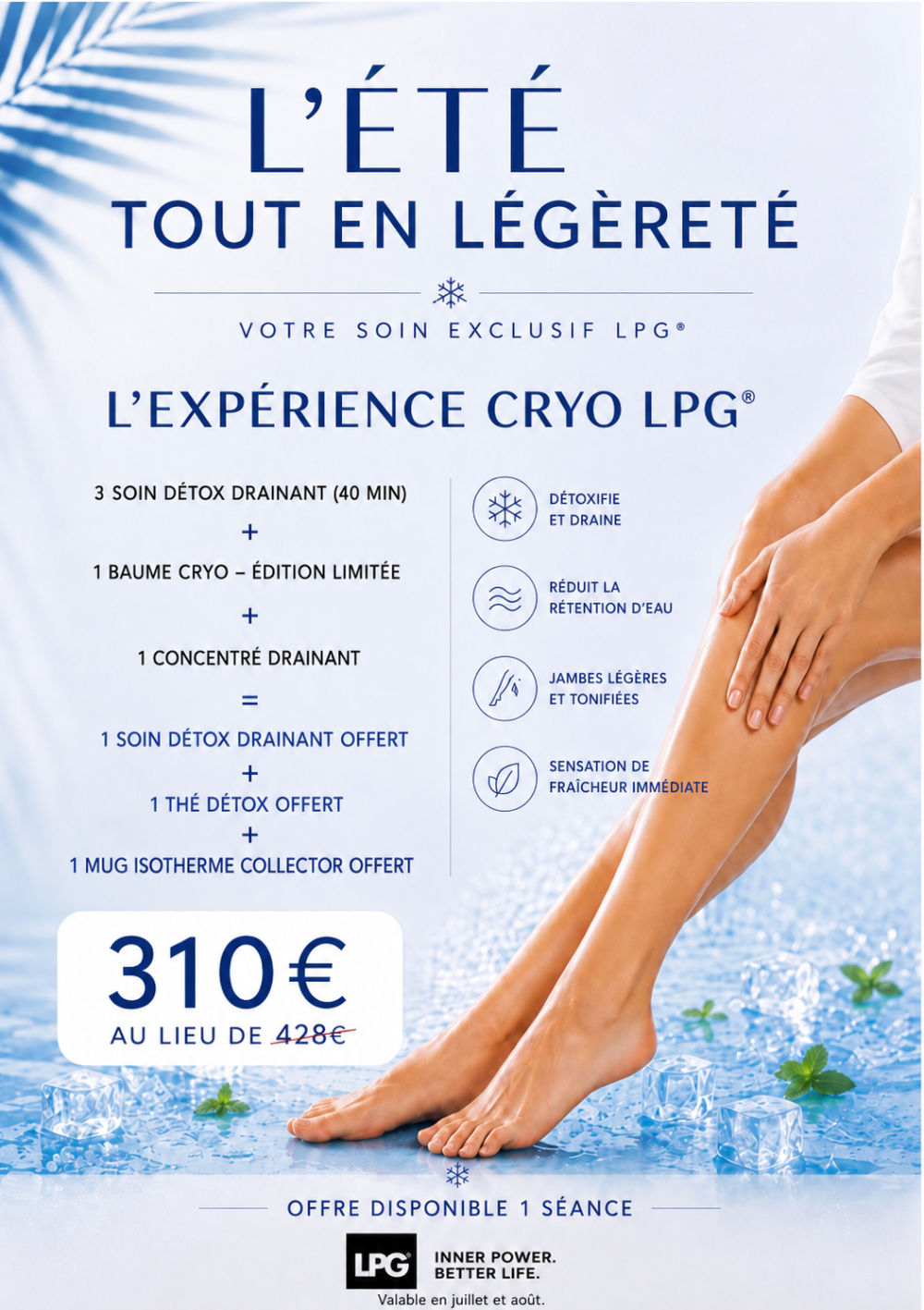 Offre corps juillet aout